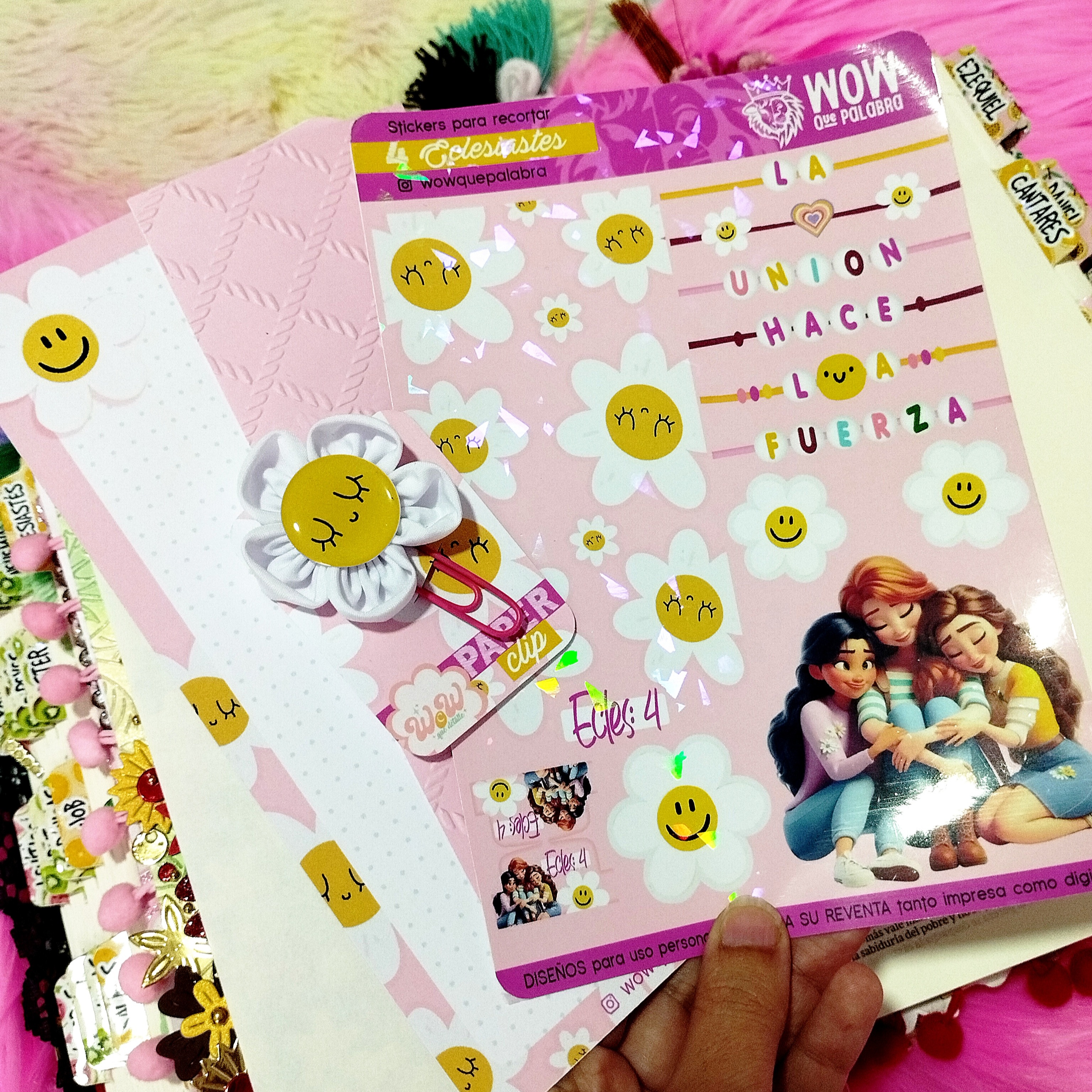 Stickers la unión hace la fuerza